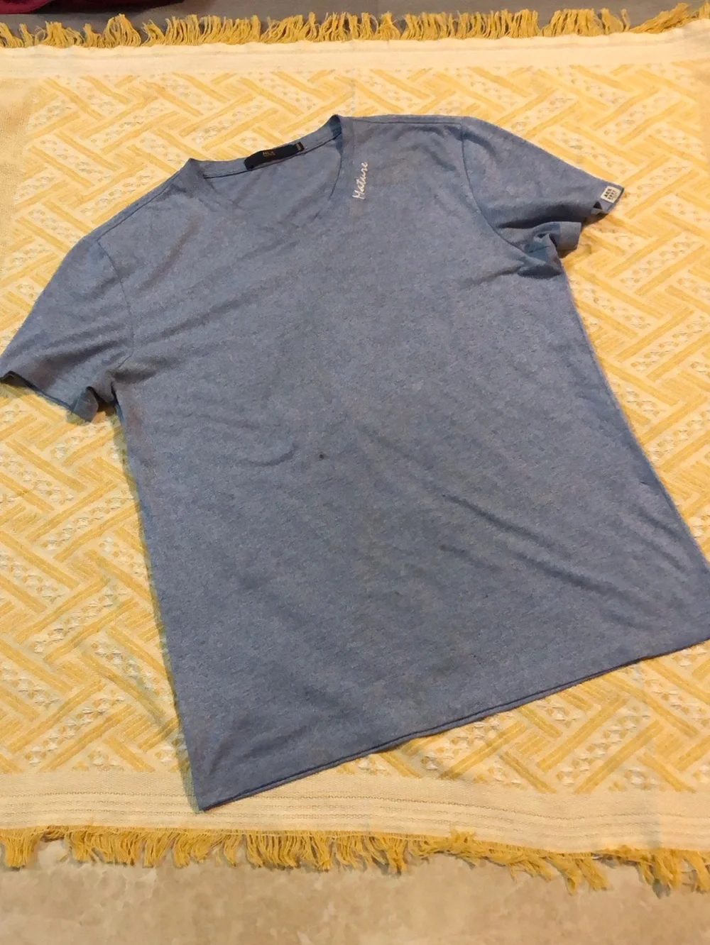 Casual Blue Men's T-Shirt